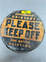 Dependable dairyade please keep off