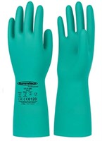 NEW-12 PAIRS FLOCKLINED INDUSTRIAL MARIGOLD GLOVES