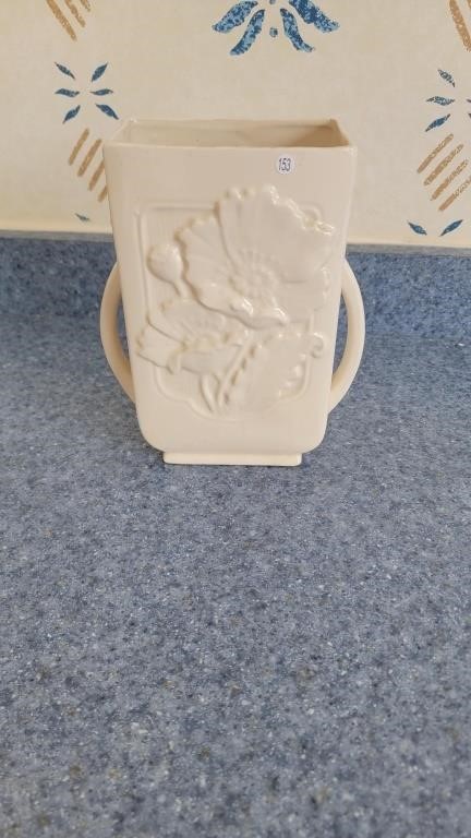 Nice large brush pottery vase