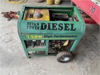 Tital Power Diesel 7500 High Performance Generator