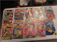 1-8 DC COMICS STARFIRE & #1 COMET & CORUM