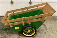 restored John Deere dump cart