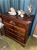 Cherry Bedside or Foryer Chest (30"W x 32"T)