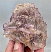 250 GM Beautiful Purple Cubic Perfect Fluorite