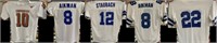 1 Texas Longhorn + 5 Dallas Cowboys jerseys M-XL