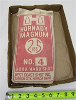 25 lb bag of Hard Shot No. 4