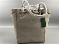 Ralph Lauren Suede Bag New with Tags