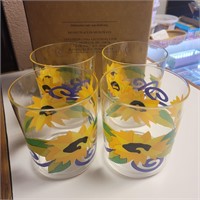Avon Sunflower Collection. 4 cups, New