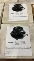 1LOT (2) ASSORTED MODEL WHEEL HUB ASSEMBLY BY