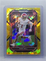 Tank Dell 2023 Prizm DP Gold Cracked Ice Rookie