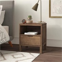 Red Barrel Zaquan 1-Drawer Nightstand $299