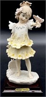 Giuseppe Armani Butterfly Girl Figurine