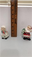 Lefton’s Mr and Mrs Claus salt and pepper shakers