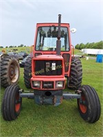 Kubota M6950 2WD, 4-Post Canopy Tractor, 2 Remotes