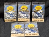 5 Rio Toothy Critter Tapered Leaders-New In Pack