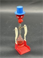 Vintage 1970's Novelty, Happy Drinking Bird