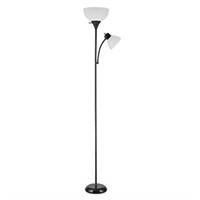 Globe Electric 67135 72" Torchiere Floor Lamp +