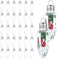 37$-EBLLPA 30 Pieces Christmas Fillable Plastic