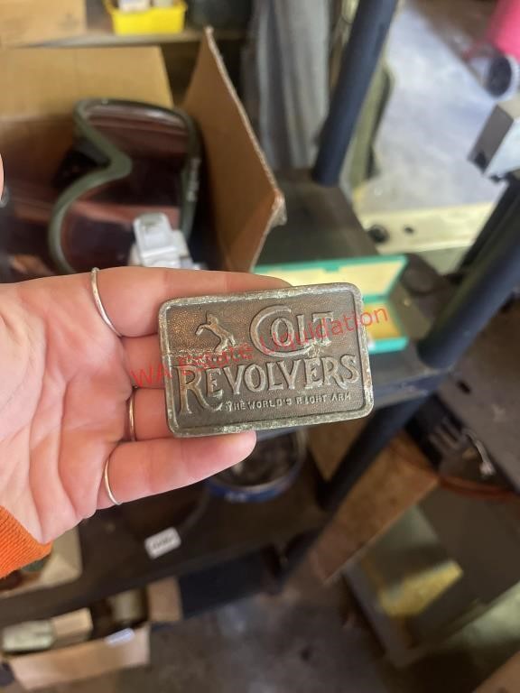 Vintage Colt belt buckle