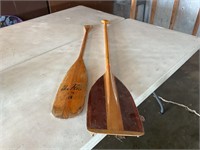 Wooden paddles 42” and 50”