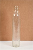 SHELL MOTOR OIL GLASS QUART BOTTLE