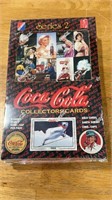 Sealed box of series 2 Coca Cola collectors cards