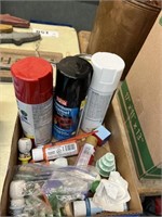 MISC. SPRAY PAINT AND CRAFT LOT