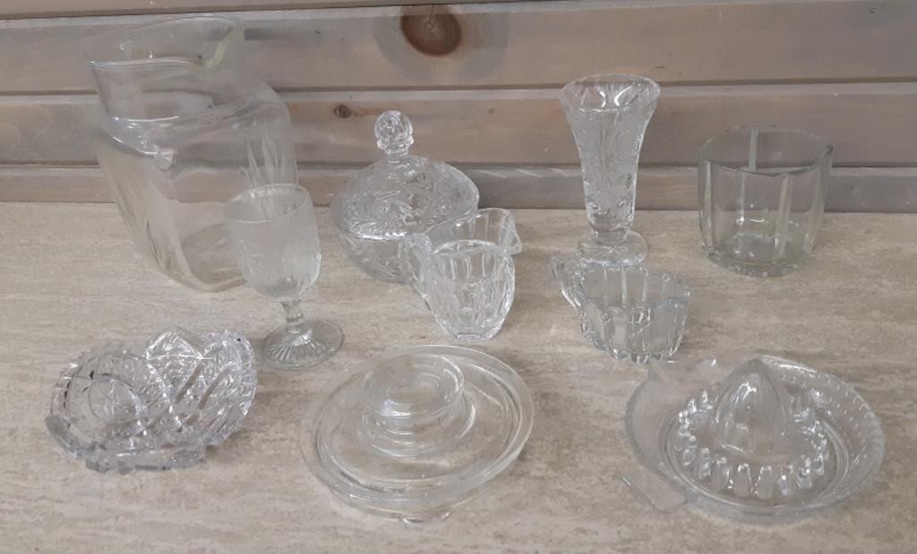 Assorted Glassware - Local pickup only