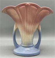 Hull Pottery USA Double Handled Vase 47-9"