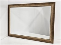 BEVELED GLASS MIRROR - 14" X 29"