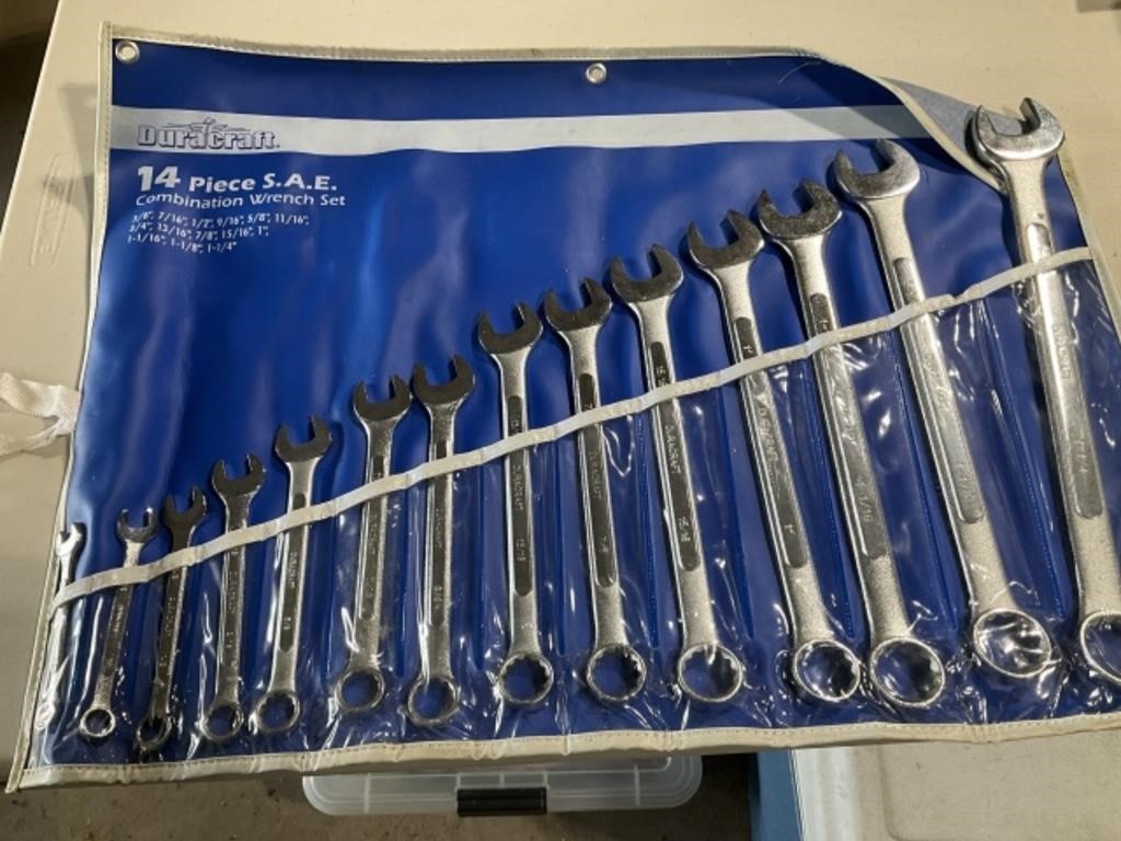 Duracraft 14 pc SAE Wrench Set