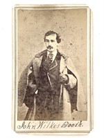 CDV Portrait John Wilkes Booth Cumberland Gall.