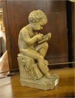 Antique terracotta putti by Canova