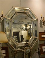 Antique murano mirror