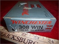 Winchester 308 Win 150gr Silvertip Rifle Ammo 20rd