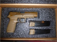 Sig Sauer M17 Military Issued Semi Auto 9mm Pistol
