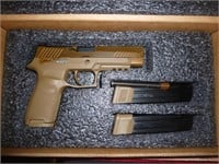 Sig Sauer M17 Military Issued Semi Auto 9mm Pistol