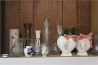 (19) Assorted Bud Vases