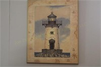 Lighthouse Wall Plaque 16 x 20