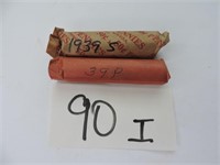 2 Rolls of 1939 S and P Mint Mark Pennies