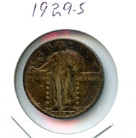 1929-S Standing Liberty Silver Quarter