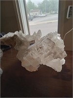 Very big piece of clear quartz.