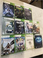 Lot of 11 Xbox 360 games