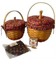 Longaberger Acorn Baskets
