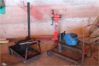 WELDING TANK STANDS AND ENGINE STAND