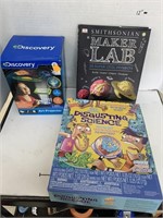 Science Kit, Art Projector, Lab Book