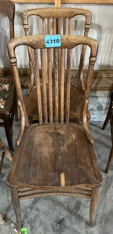 Matching Oak Chairs