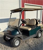Club Car Gas Golf Cart With Canopy, Back Seat