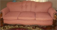Victorian style sofa, 6'6" long