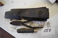 US Army knife and plier set